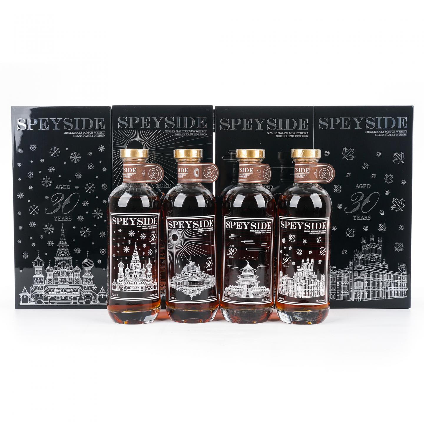 秘密斯佩塞 30年 春夏秋冬全套 4支组*700ml