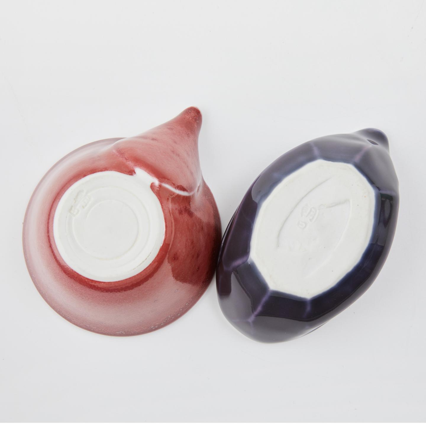 七十四代朝日丰斋|昭和时期 七彩耀变茶具套组