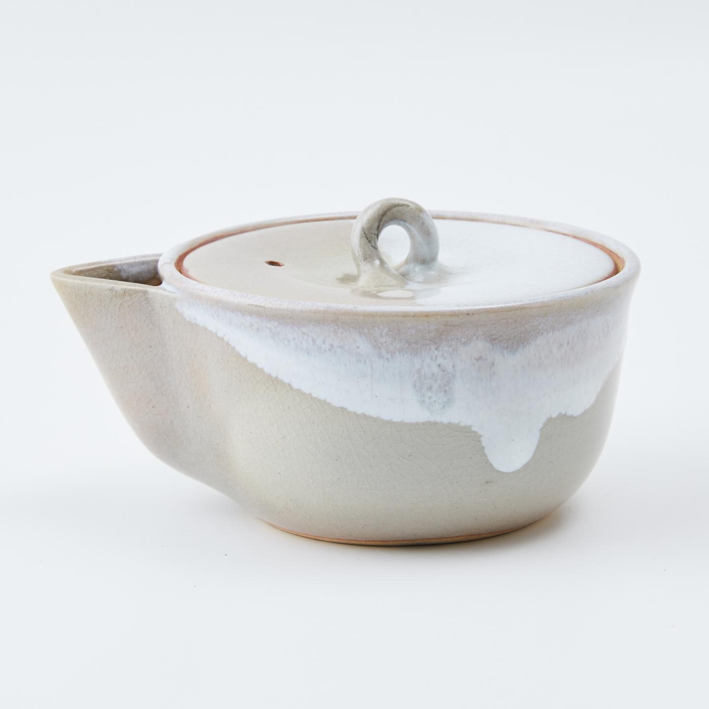 十二代田原陶兵卫｜昭和时期 本手作雪釉萩烧宝瓶