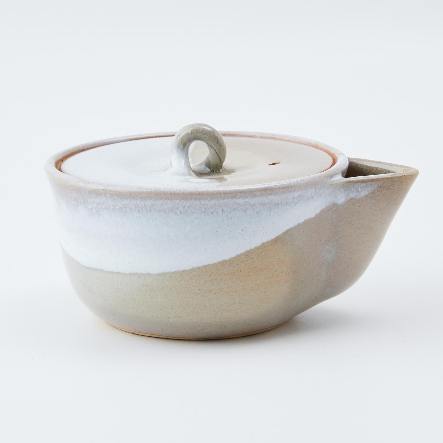 十二代田原陶兵卫｜昭和时期 本手作雪釉萩烧宝瓶