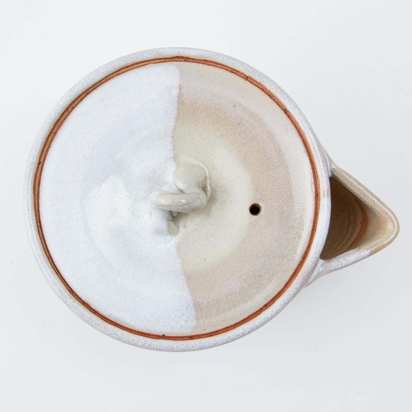 十二代田原陶兵卫｜昭和时期 本手作雪釉萩烧宝瓶