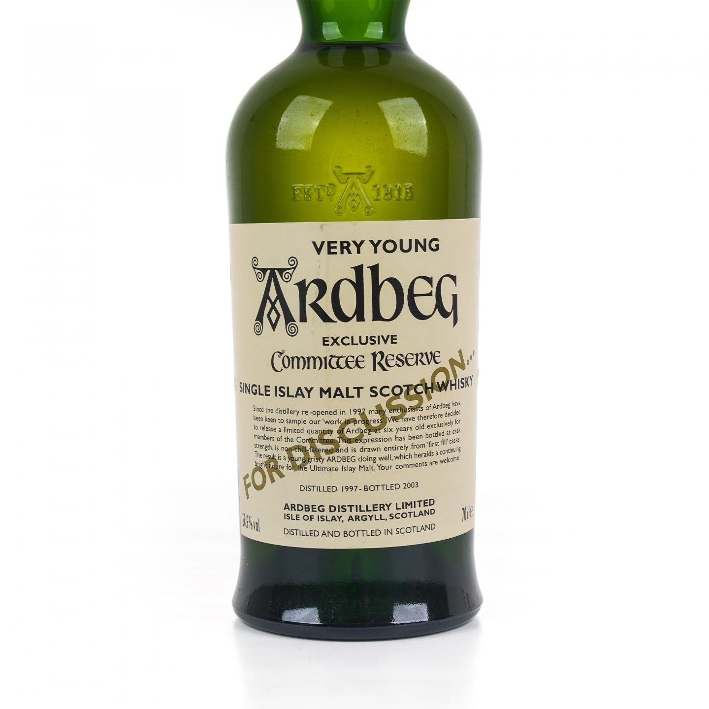 Ardbeg 阿贝 1997-2003 Very Young 会员版