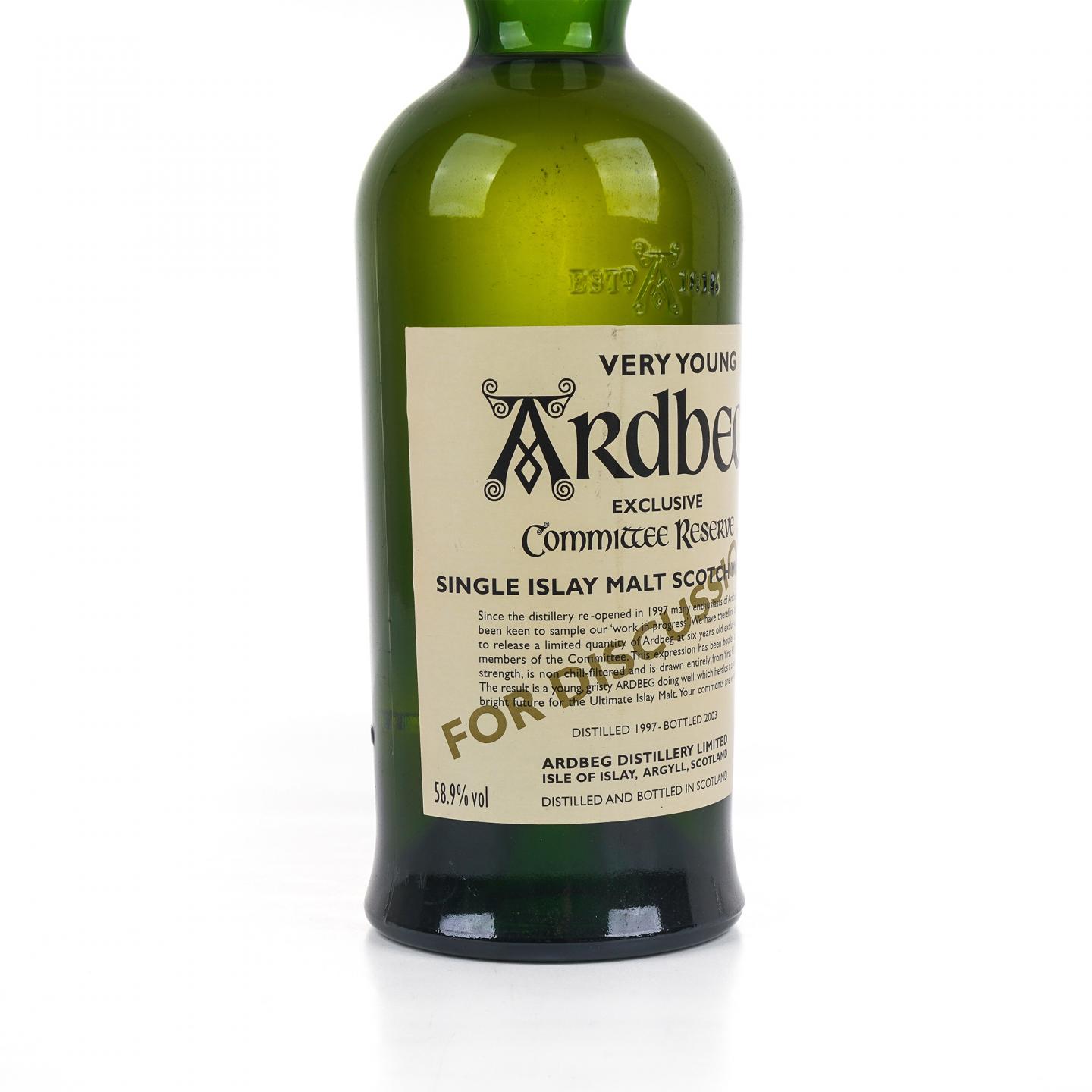 Ardbeg 阿贝 1997-2003 Very Young 会员版