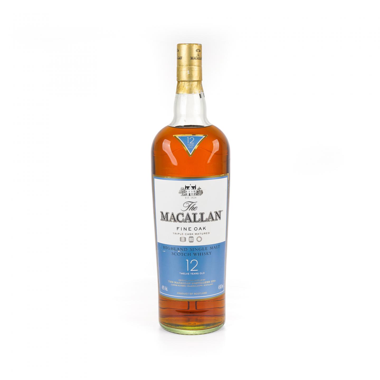 Macallan 麦卡伦 12年 黄金三桶 4500ml