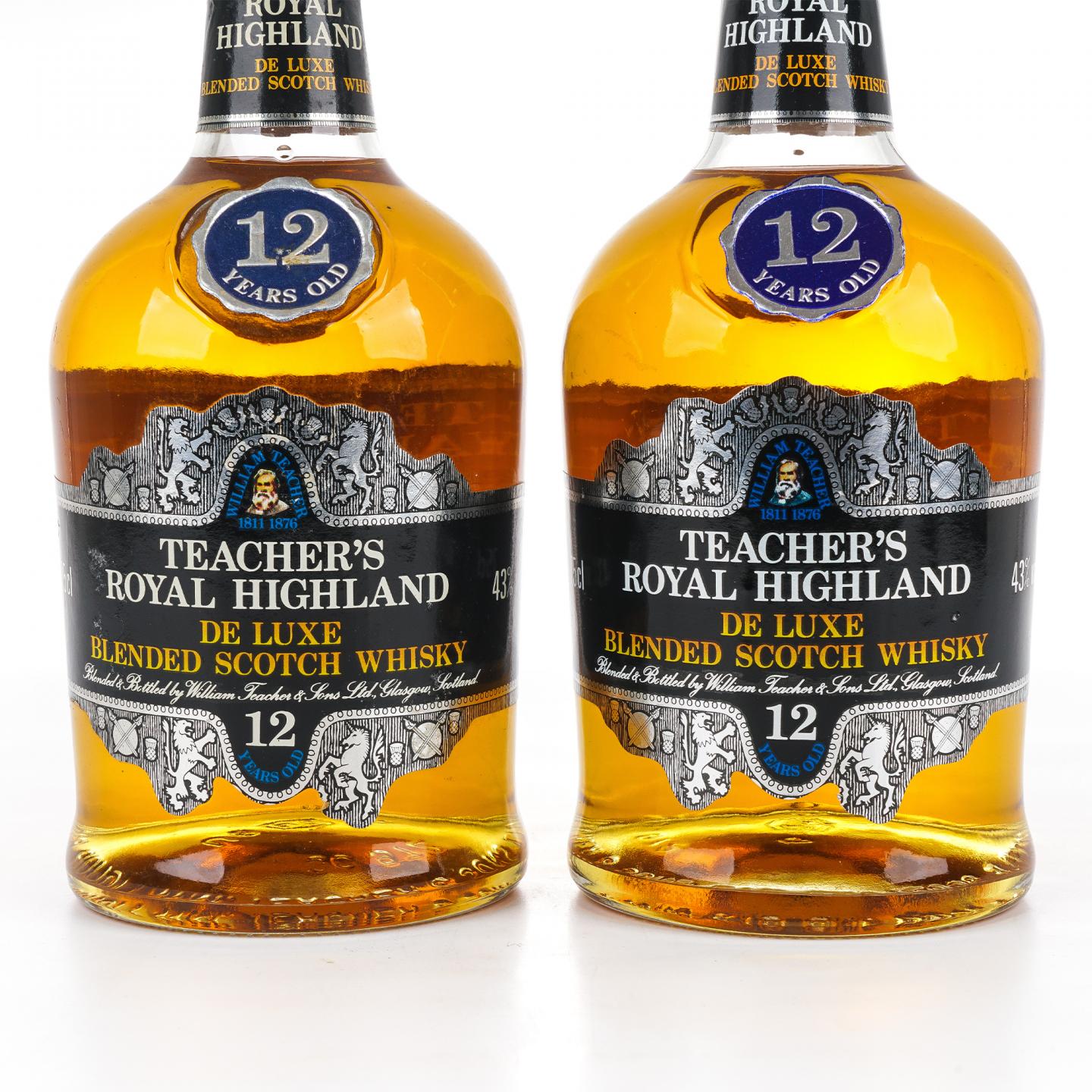 Teacher’s 12年 调和 WT&S 750ml*2