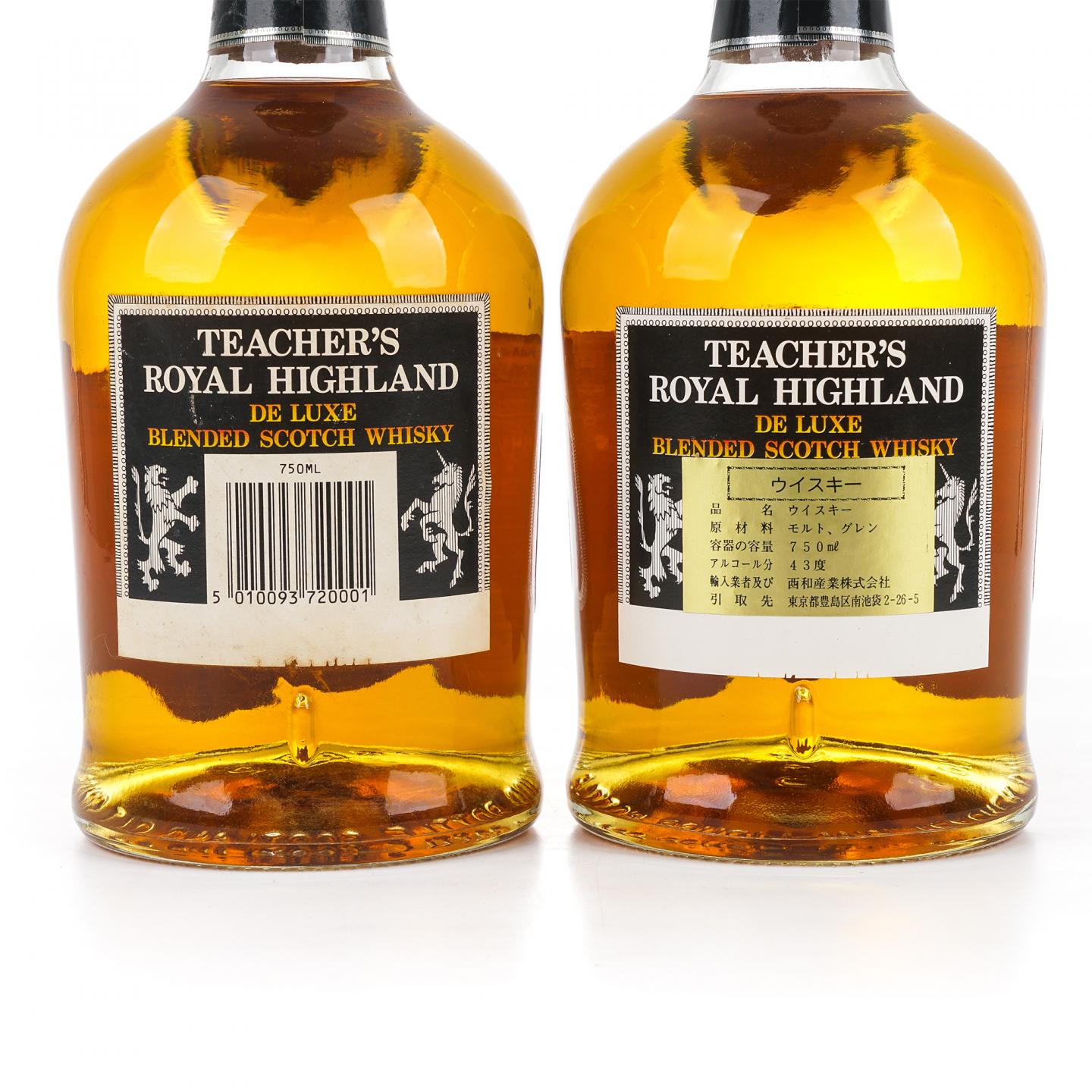 Teacher’s 12年 调和 WT&S 750ml*2