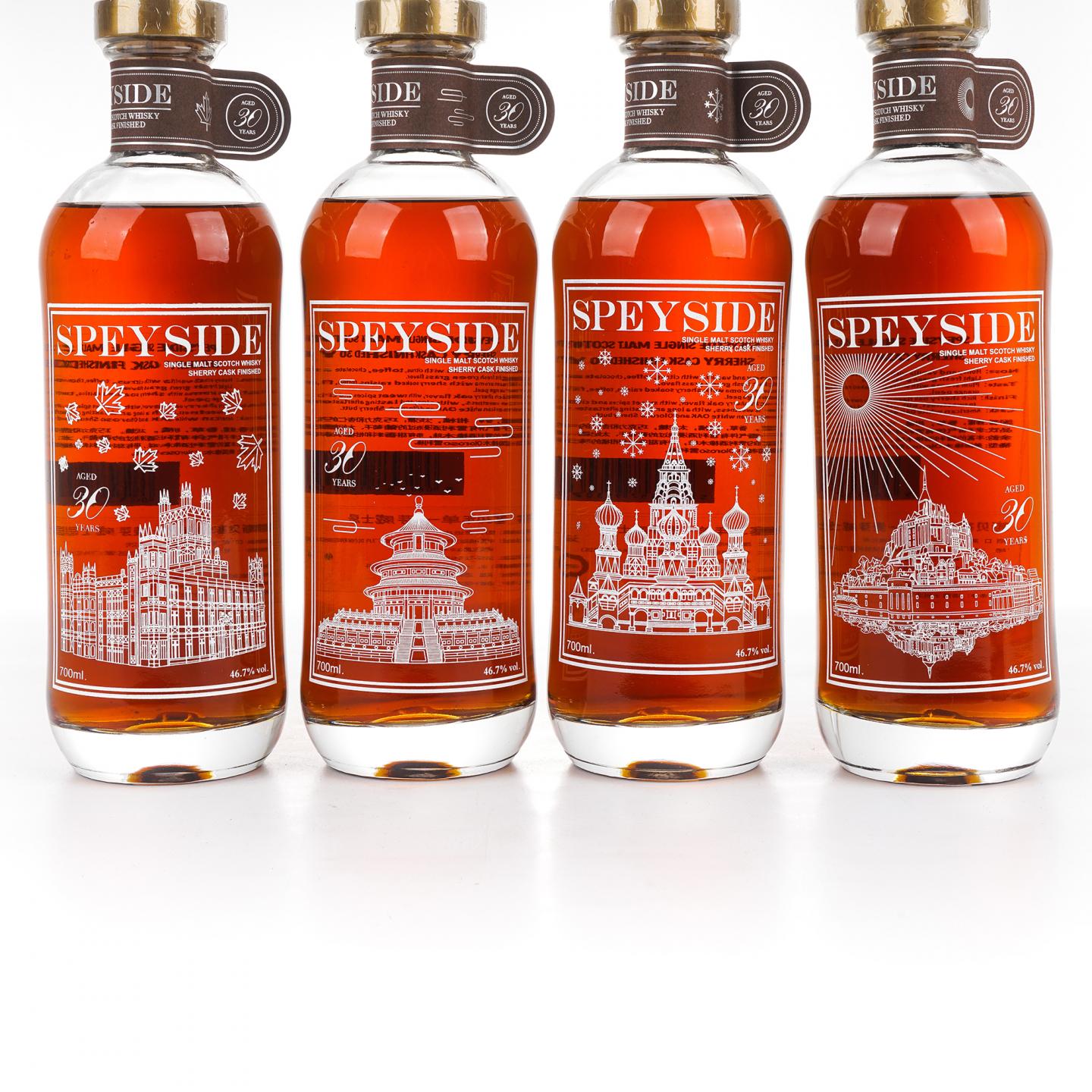 秘密斯佩塞 30年 春夏秋冬全套 4瓶组*700ml