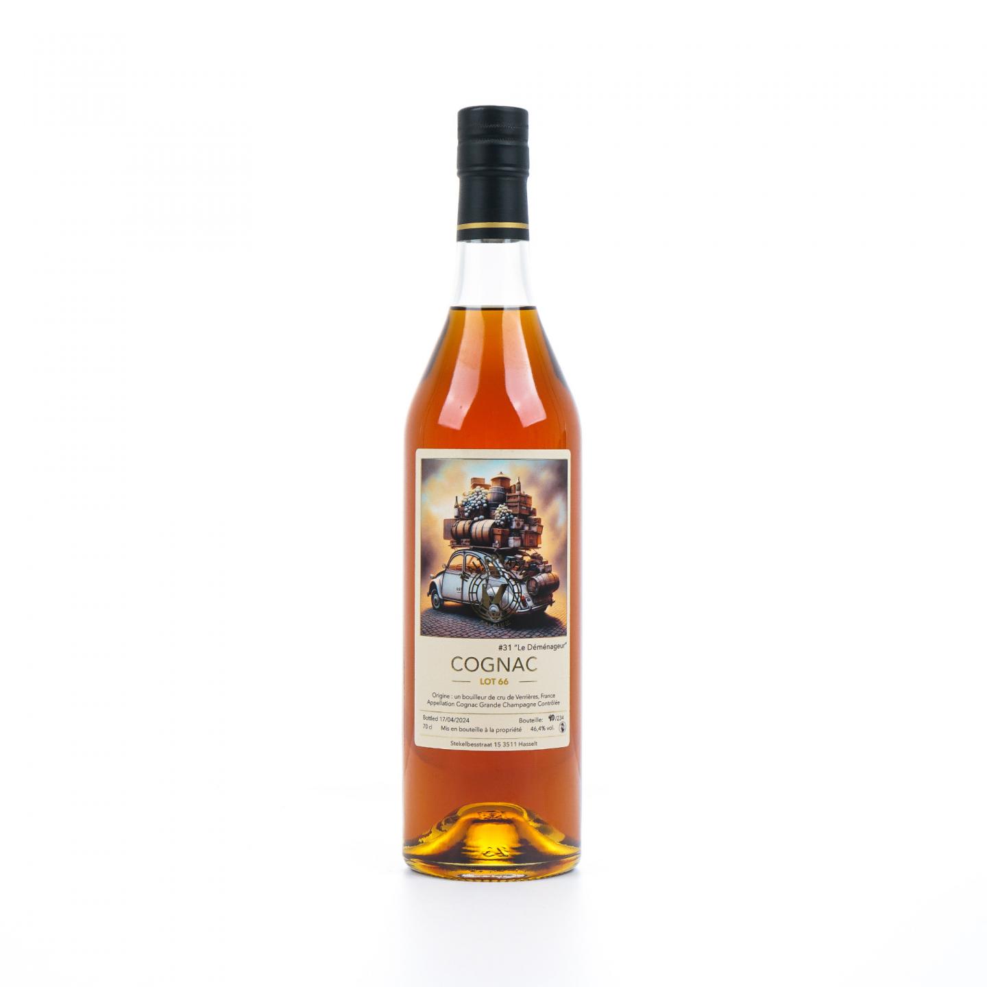 Verrières 大香槟区 2024 干邑 Lot 66 #31 “Le Déménageur”