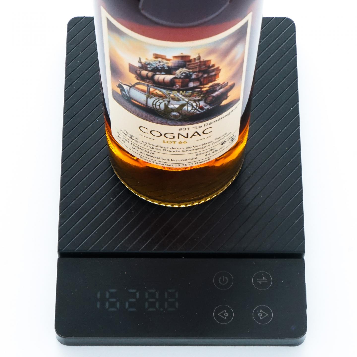 Verrières 大香槟区 2024 干邑 Lot 66 #31 “Le Déménageur”