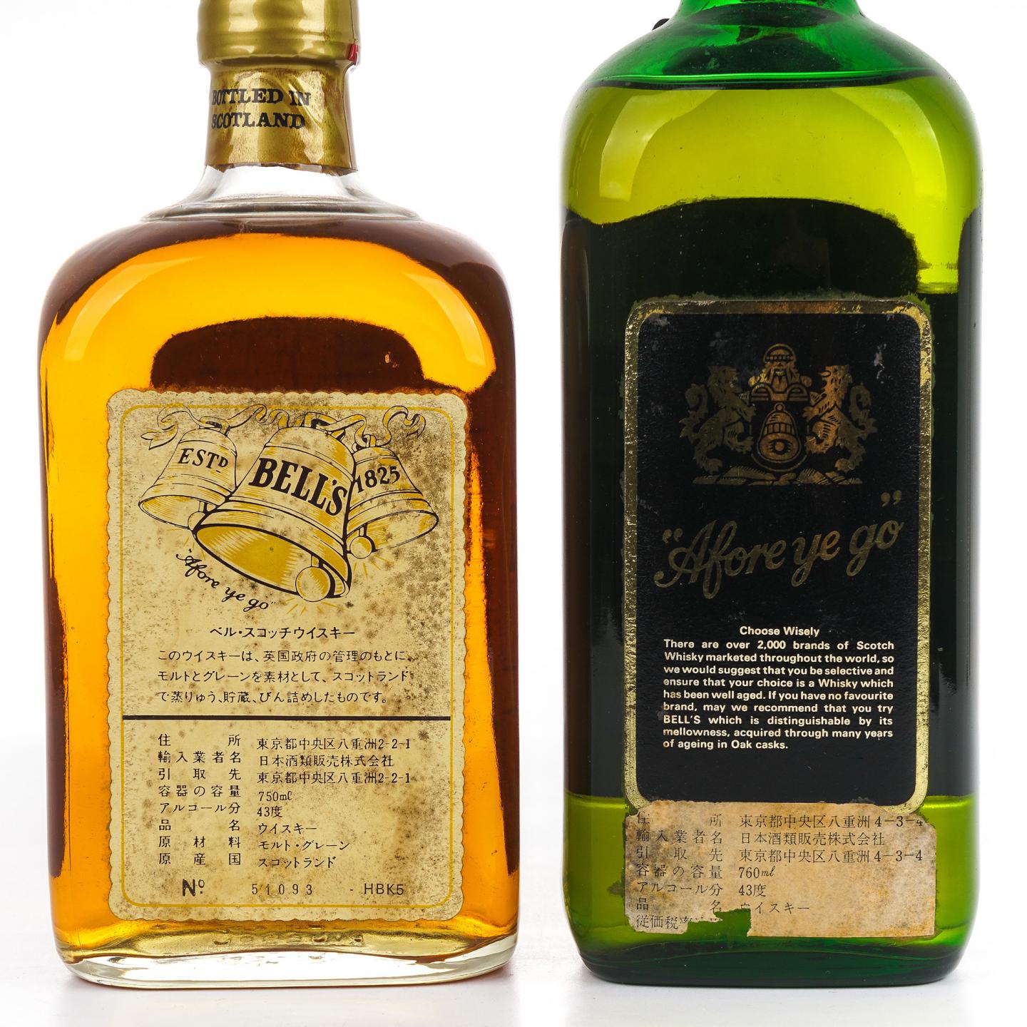 Bell's 金铃 12年/Special Reserve 调和威士忌 760ml/750ml