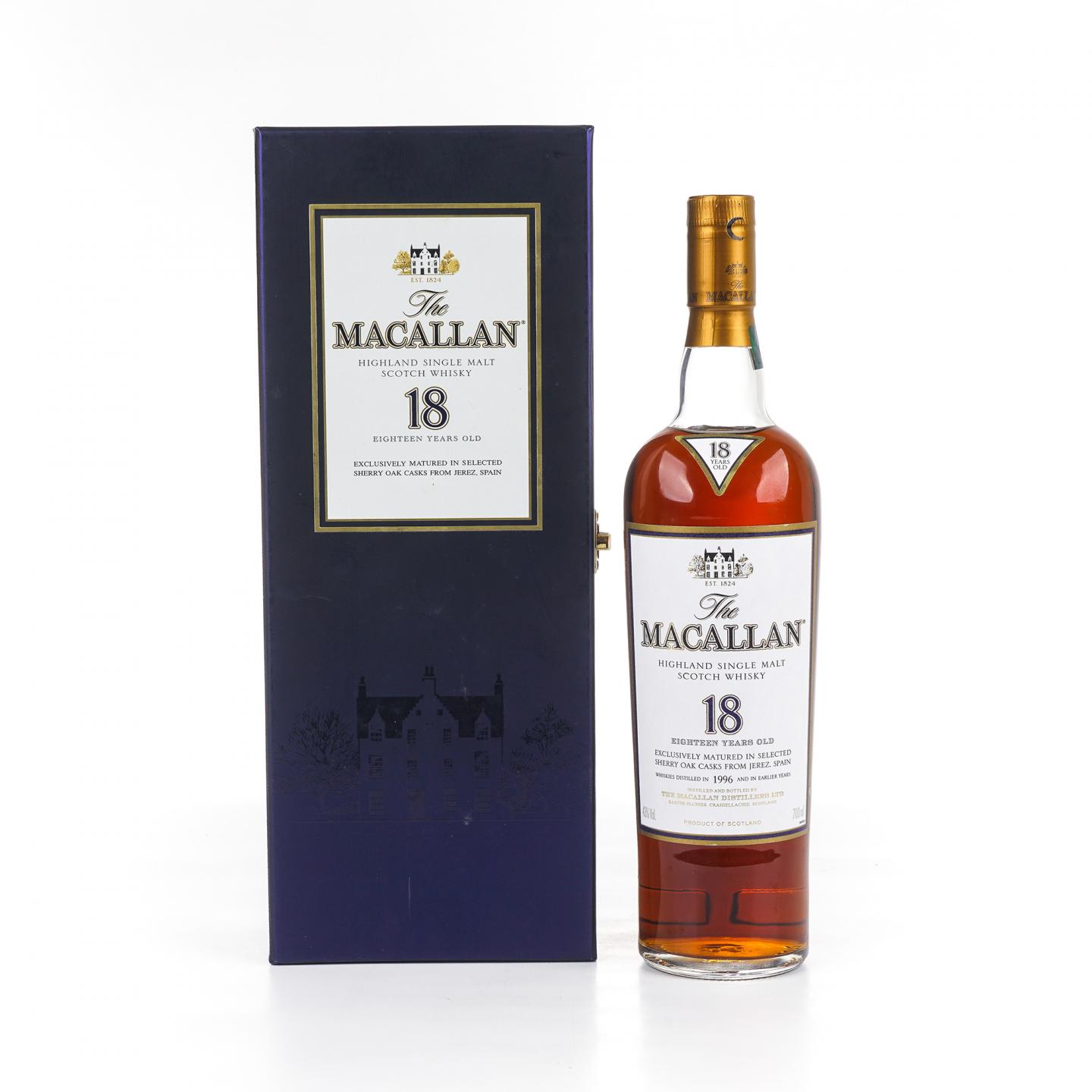 Macallan 麦卡伦 18年 1996 雪莉桶 700ml