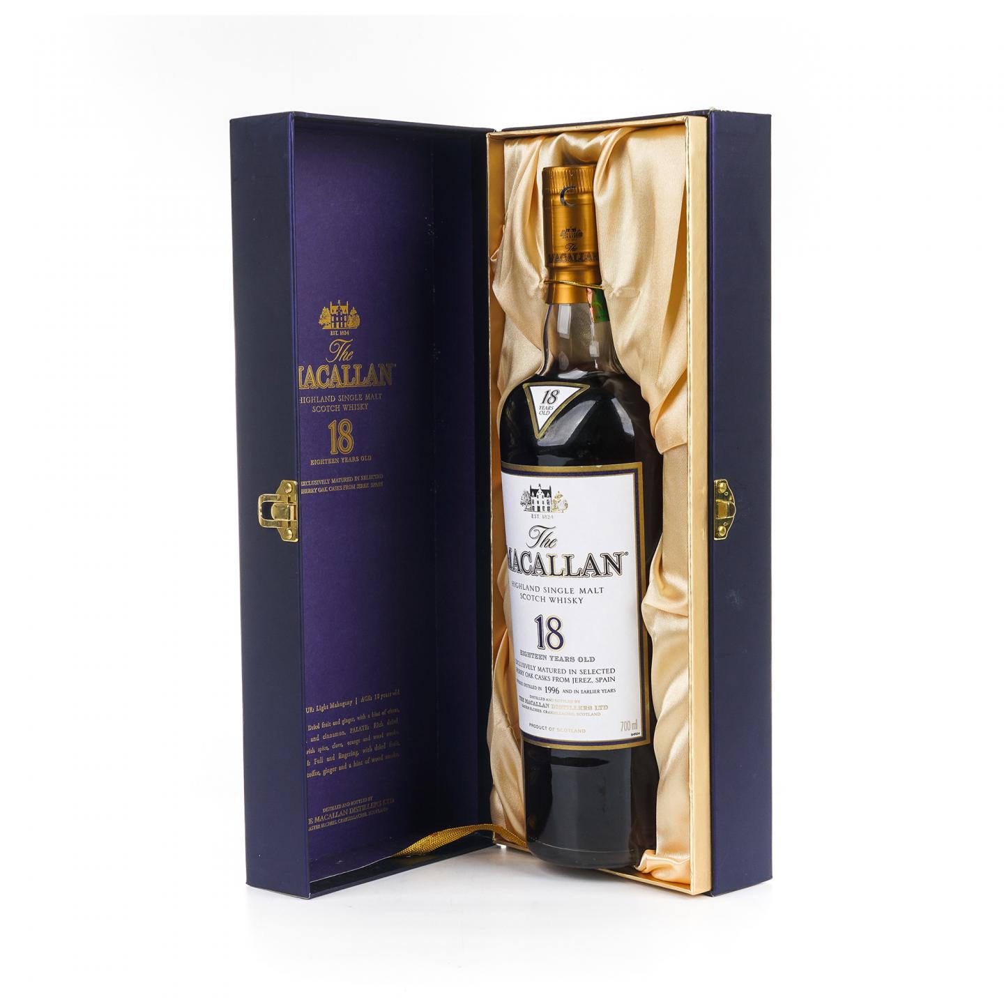 Macallan 麦卡伦 18年 1996 雪莉桶 700ml