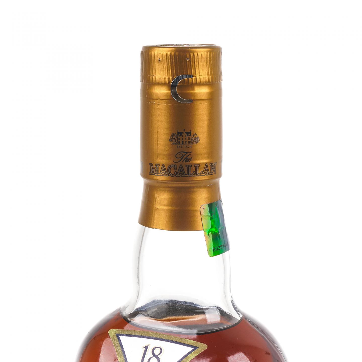 Macallan 麦卡伦 18年 1996 雪莉桶 700ml