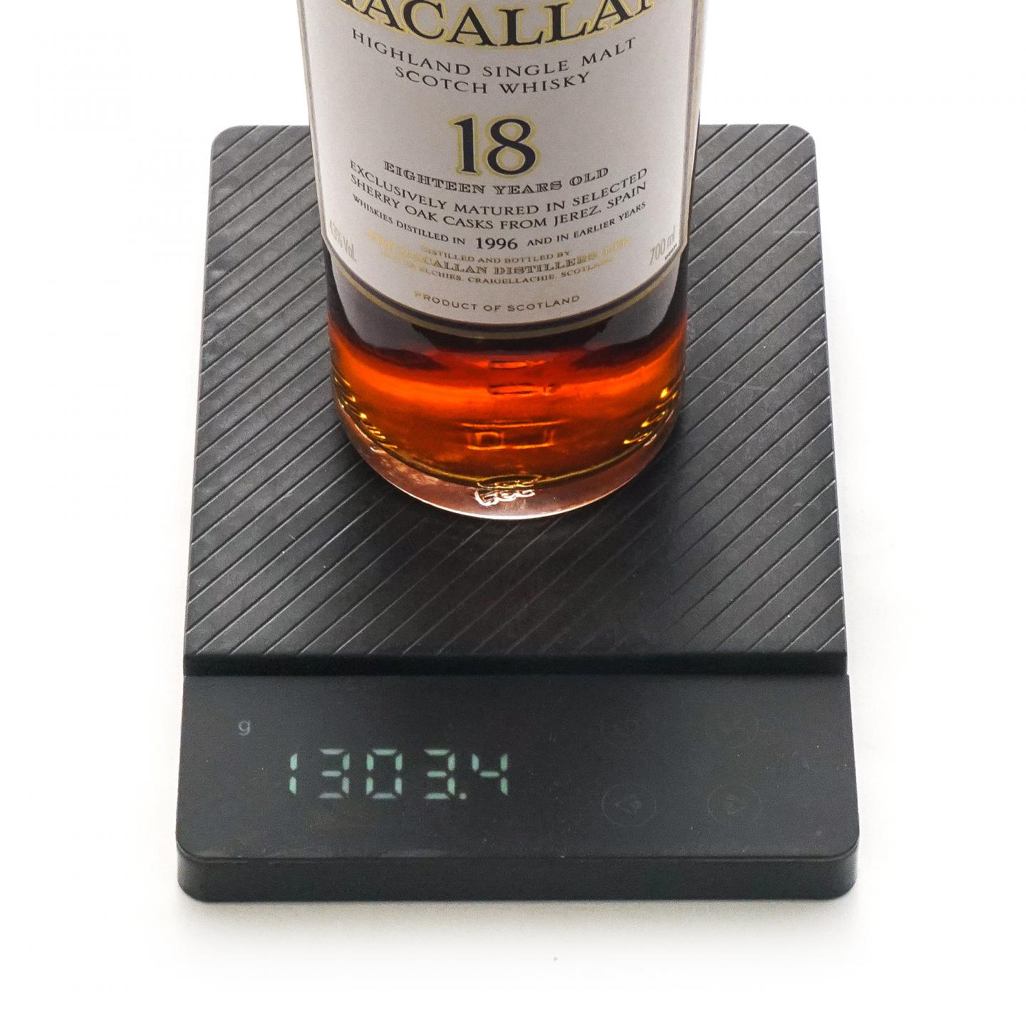 Macallan 麦卡伦 18年 1996 雪莉桶 700ml