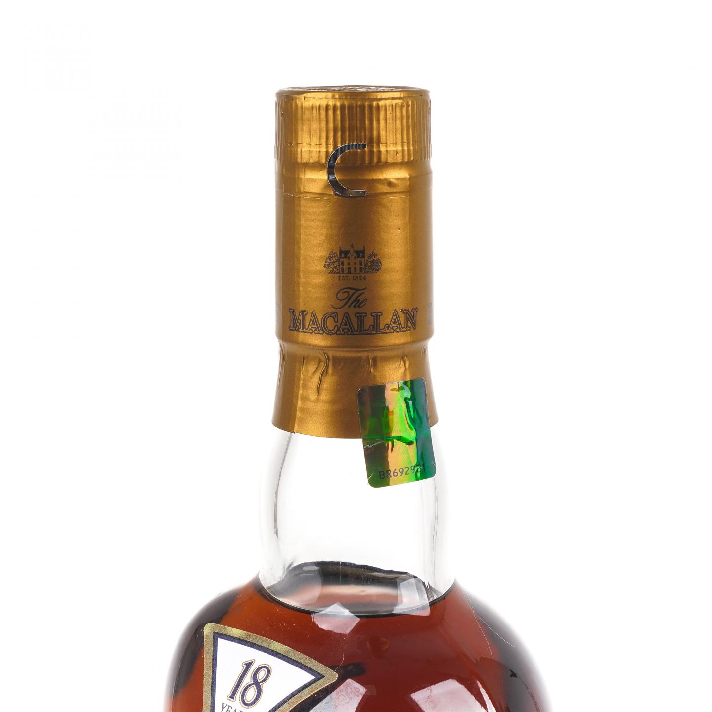 Macallan 麦卡伦 18年 1996 雪莉桶 700ML