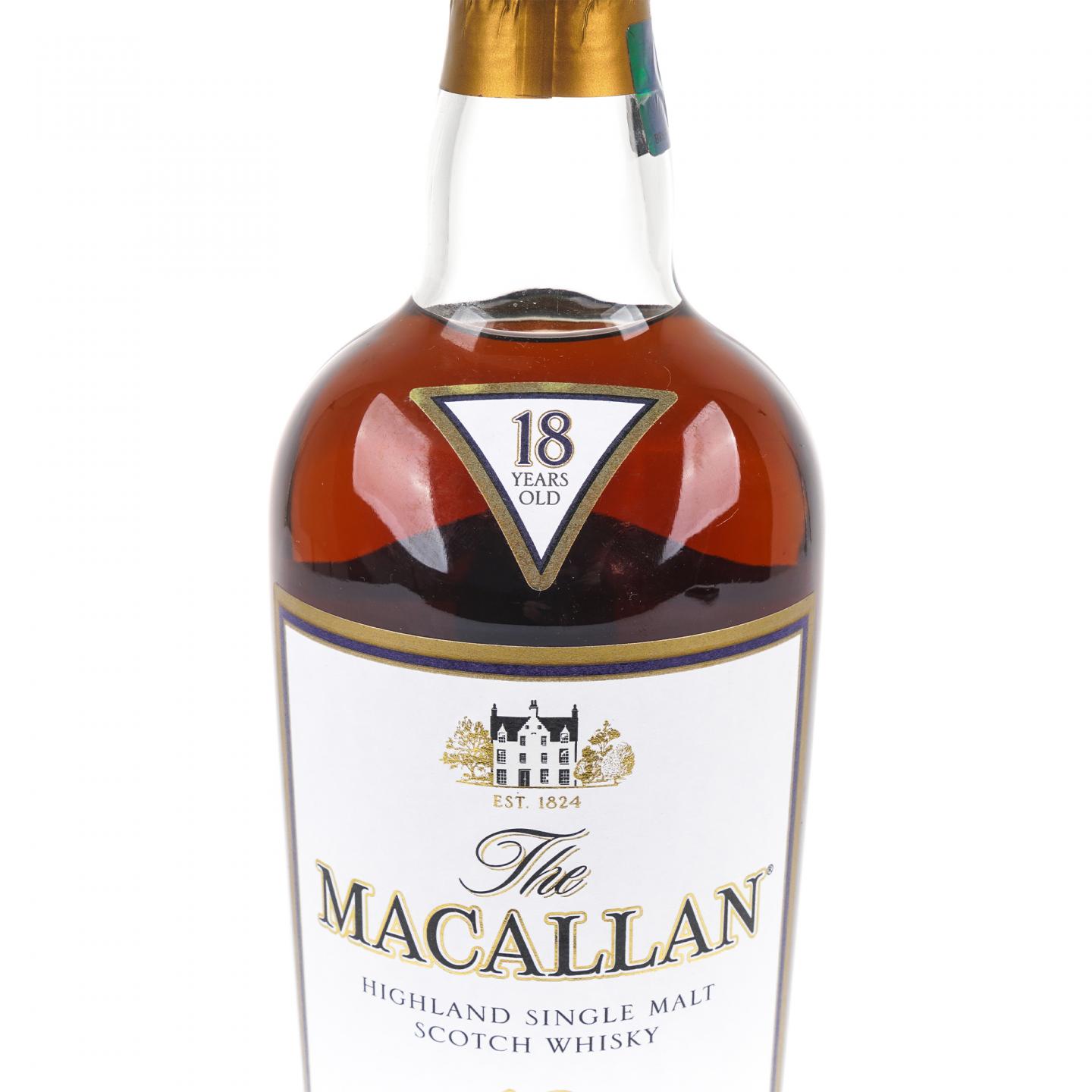 Macallan 麦卡伦 18年 1996 雪莉桶 700ML
