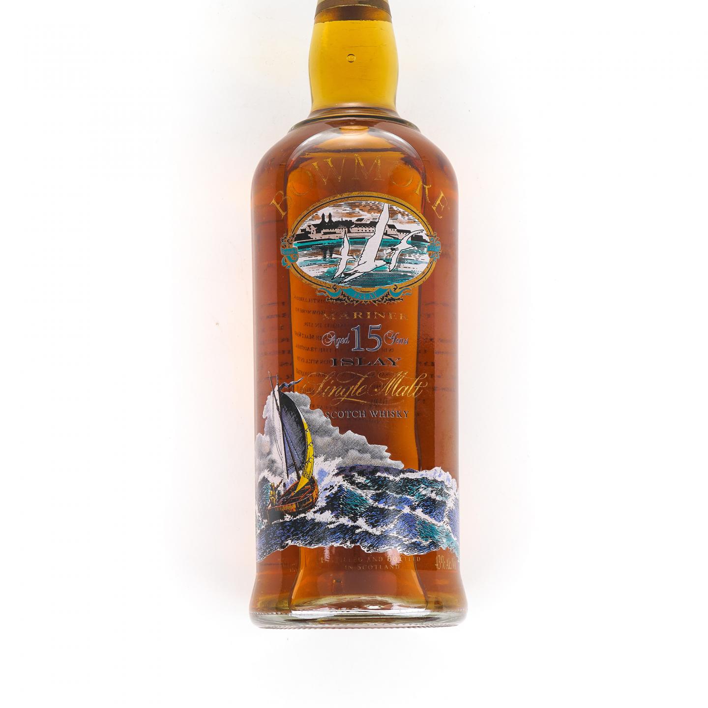 Bowmore 波摩 15年 Mariner 透明海鸥标 圆筒 750ml
