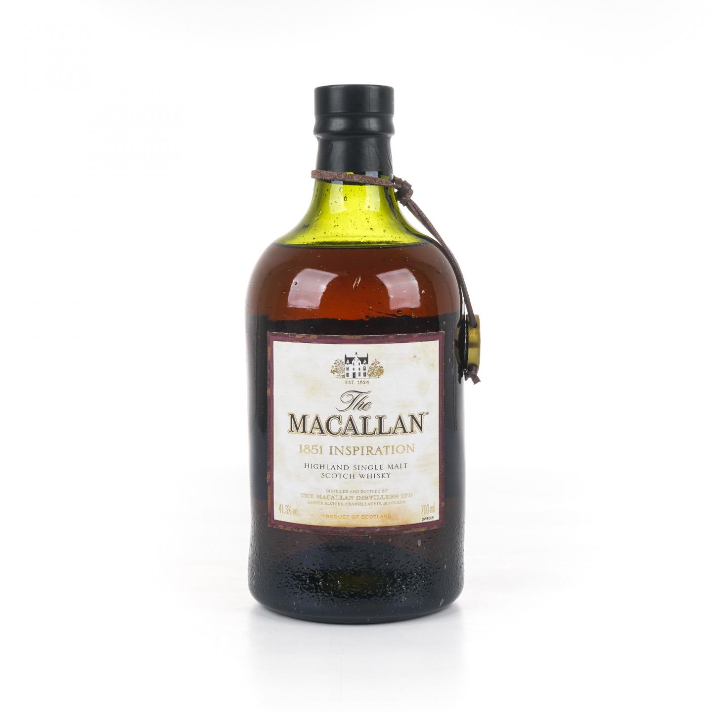 Macallan 麦卡伦 1851 Inspiration 灵感限量版 41.3%