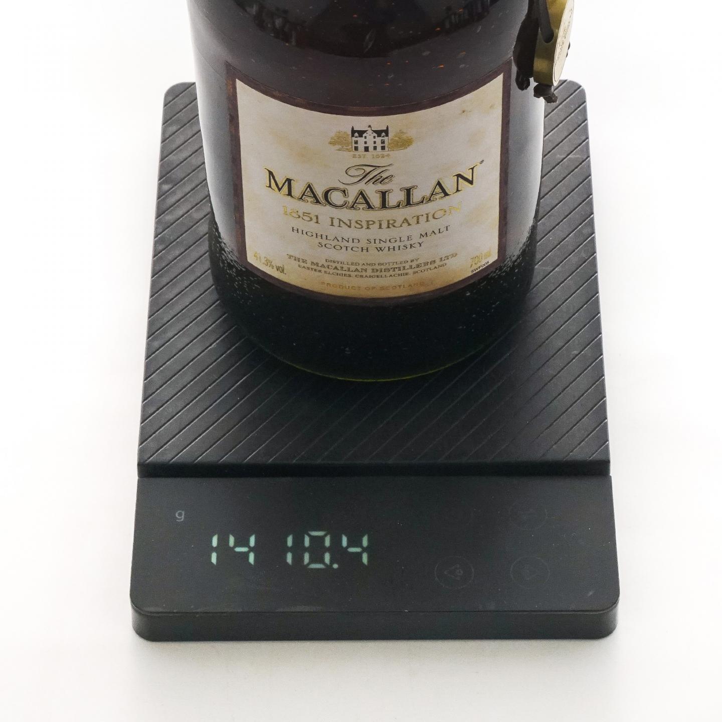 Macallan 麦卡伦 1851 Inspiration 灵感限量版 41.3%