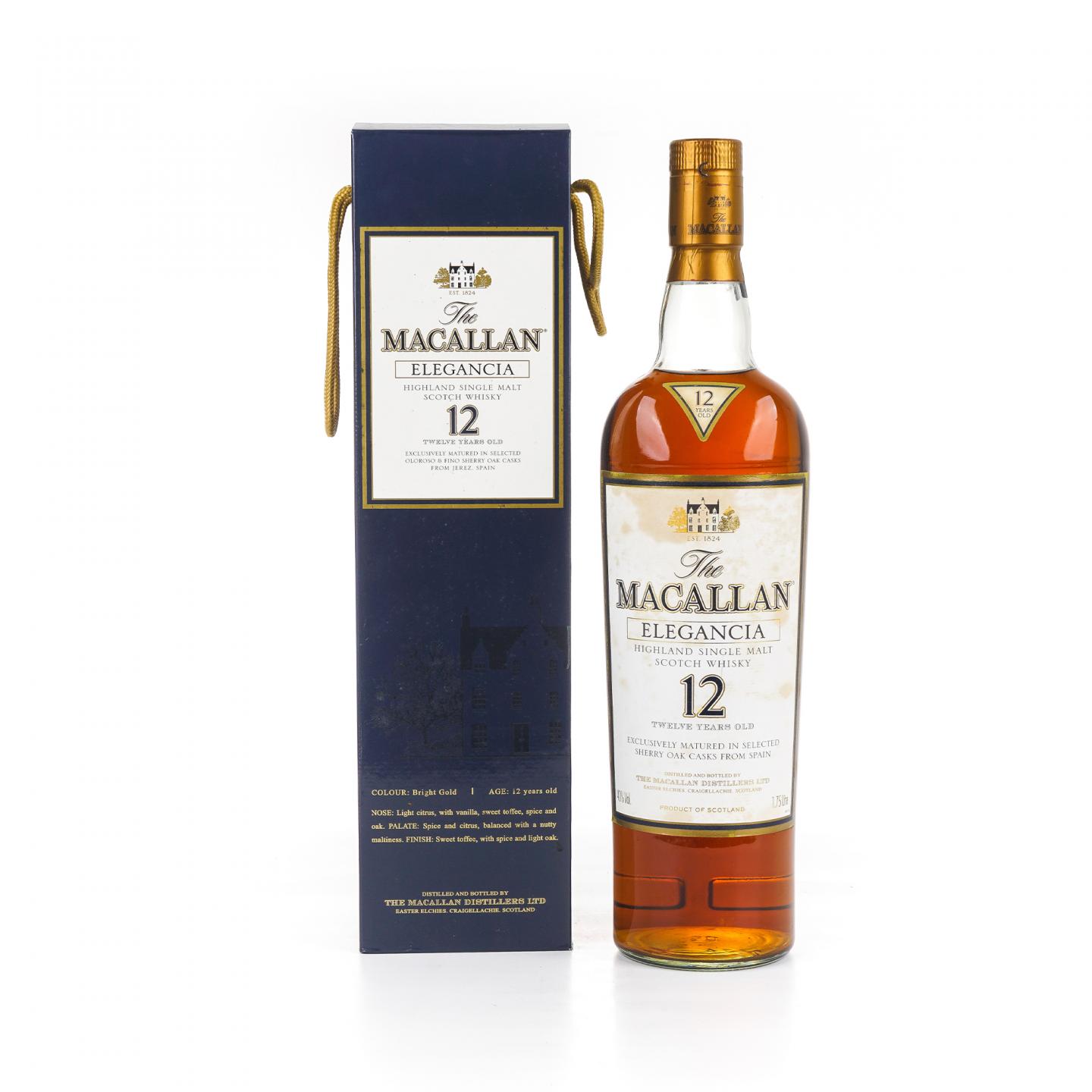 Macallan 麦卡伦 12年 Elegancia 1.75L