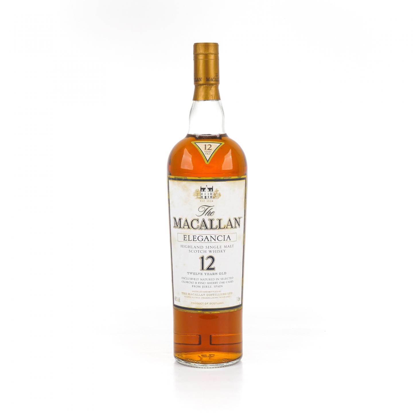 Macallan 麦卡伦 12年 Elegancia 1升装