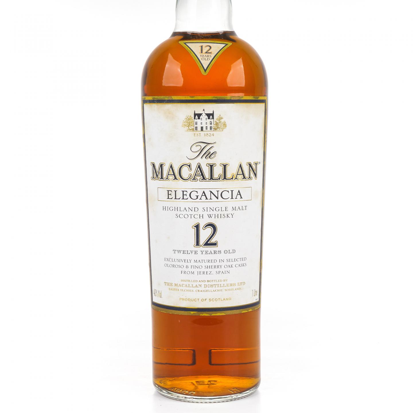 Macallan 麦卡伦 12年 Elegancia 1升装