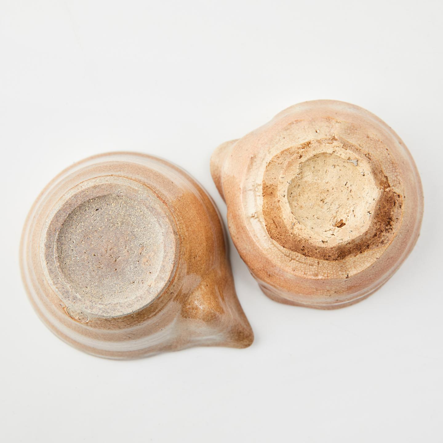 中村松堂｜明治时期 古萩烧茶具套