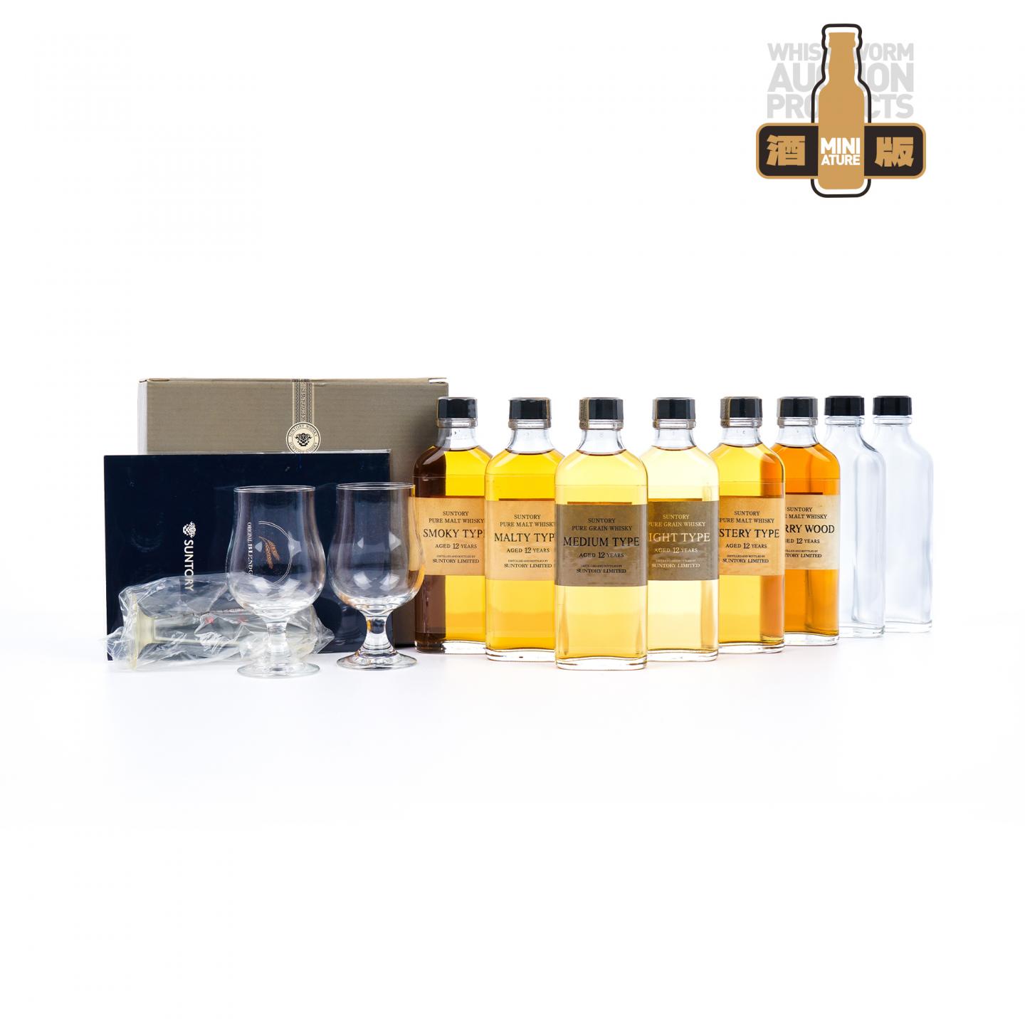 【酒版】三得利 12年 六色风味桶 150ml*6支组