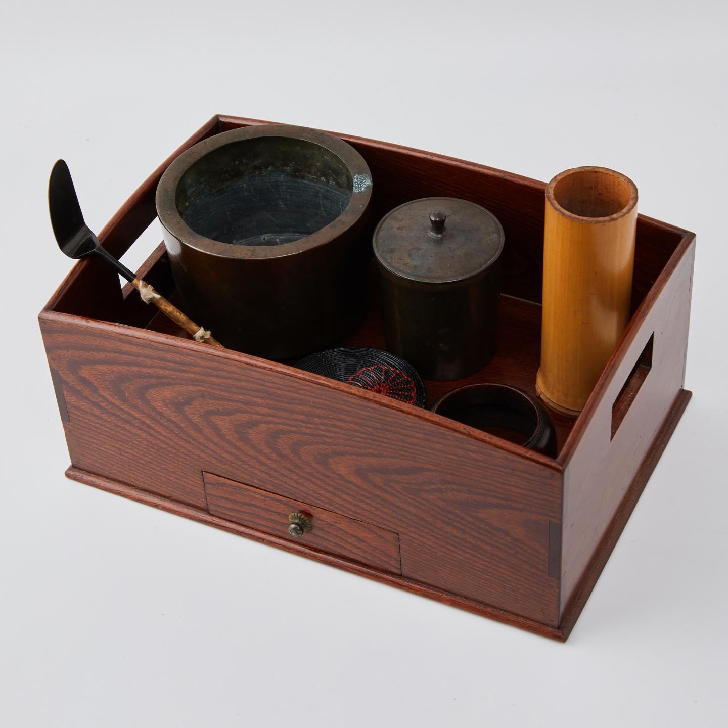 时代金工器｜明治-大正时期 香道具一组