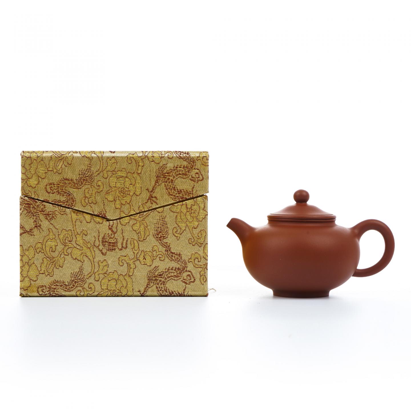 翟和凤 宫灯壶 紫砂壶 约90年代 约300cc 约高87mm