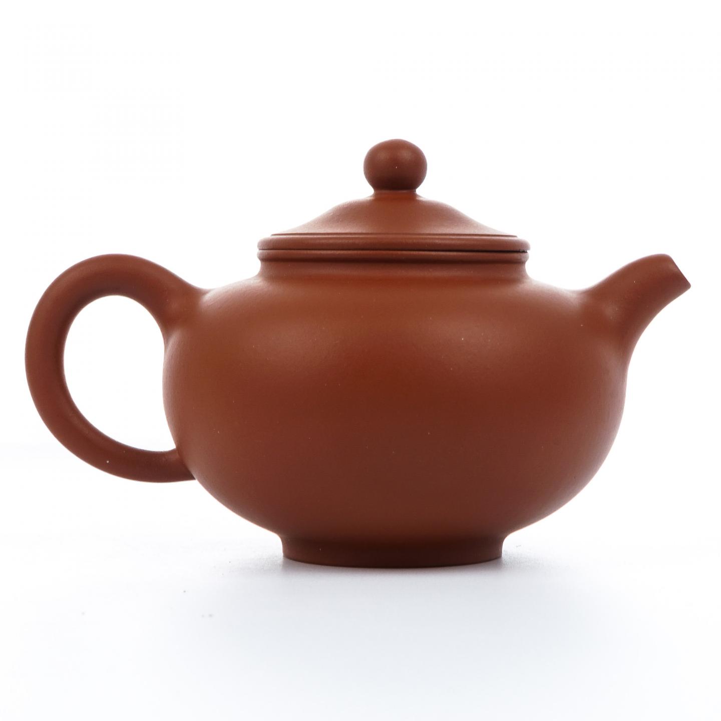 翟和凤 宫灯壶 紫砂壶 约90年代 约300cc 约高87mm