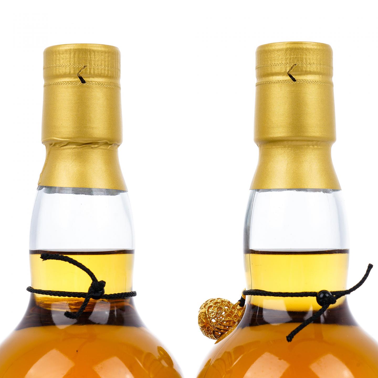 苏格兰调和威士忌 21年 2004-2025 馆藏唐卡艺术系列 桶强700ml*2