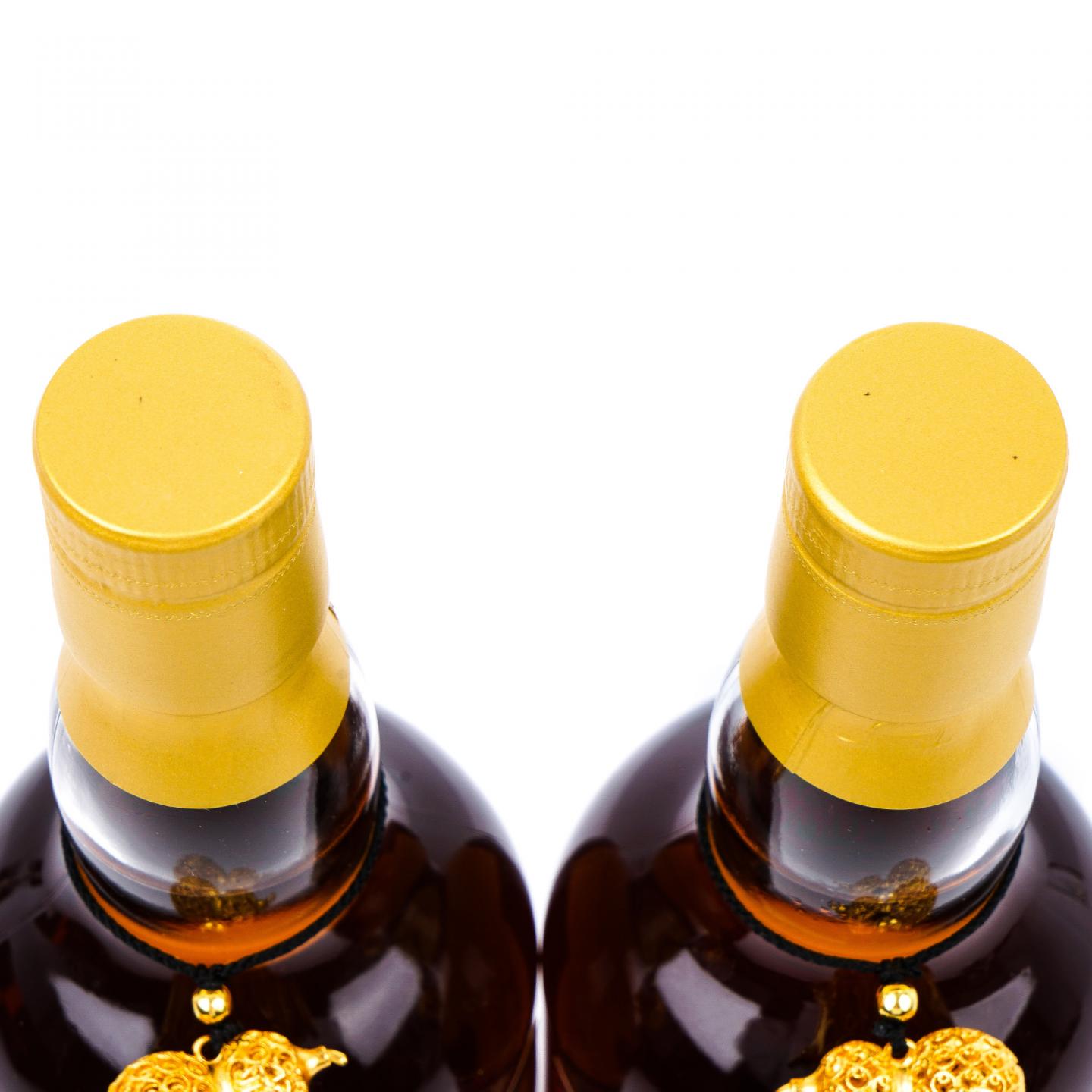 苏格兰调和威士忌 21年 2004-2025 馆藏唐卡艺术系列 桶强700ml*2