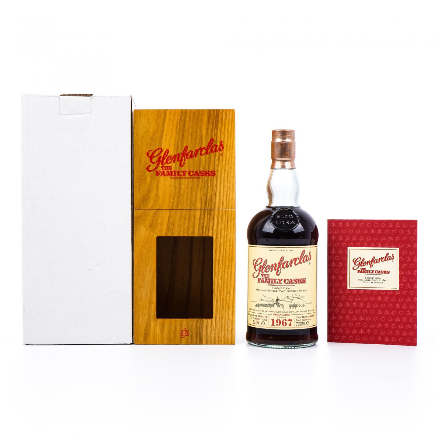 Glenfarclas 格兰花格 1967-2014 家族桶#6359 雪莉桶 礼盒