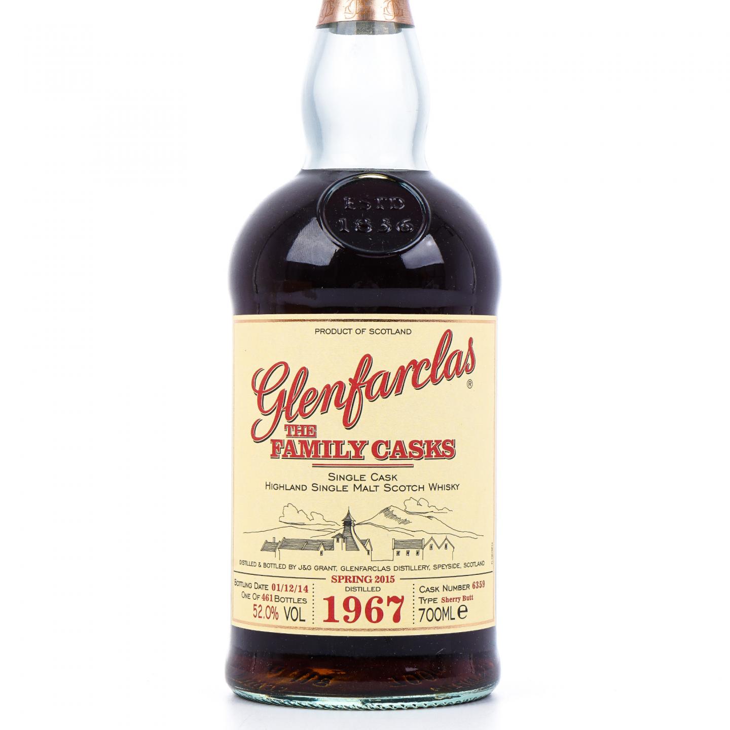 Glenfarclas 格兰花格 1967-2014 家族桶#6359 雪莉桶 礼盒