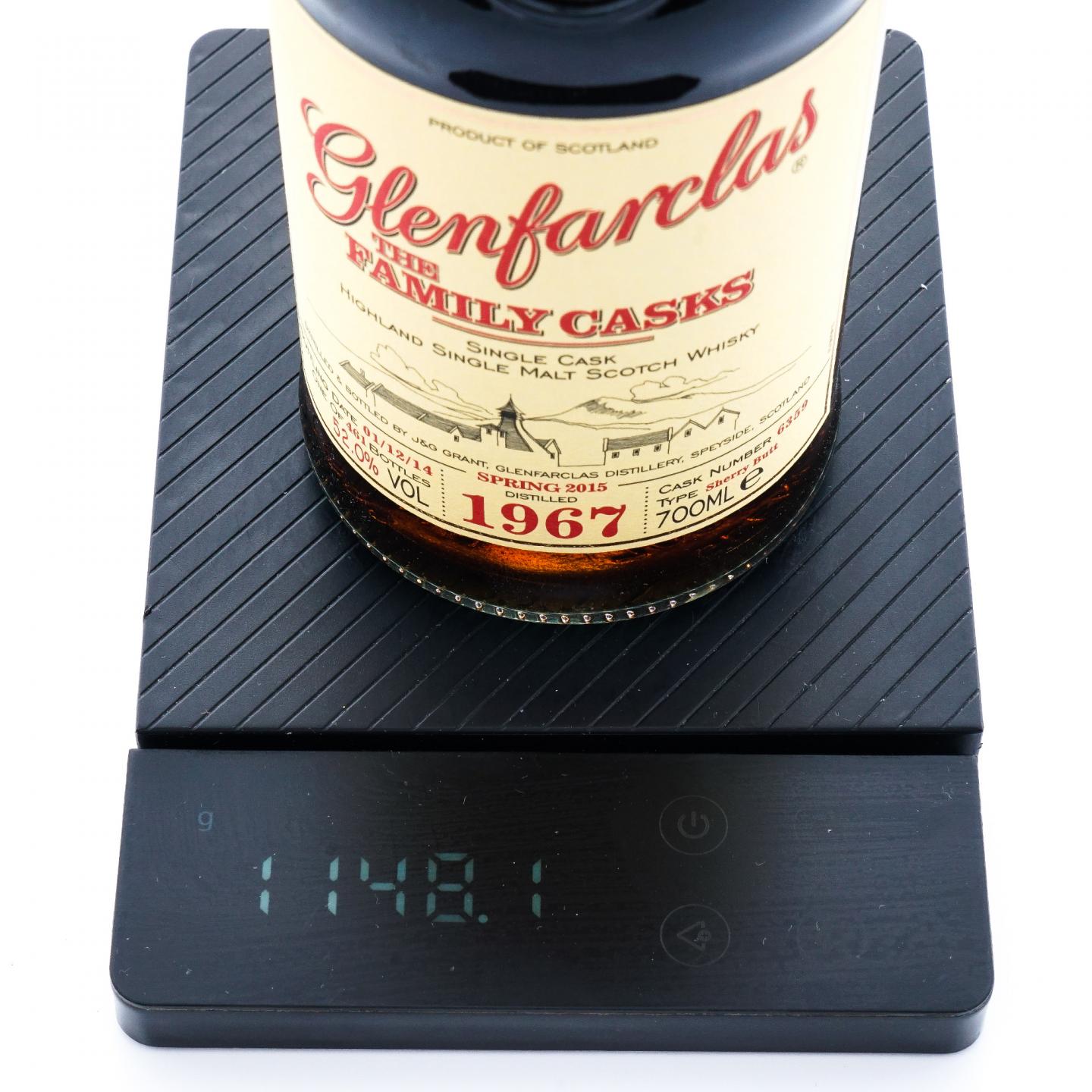 Glenfarclas 格兰花格 1967-2014 家族桶#6359 雪莉桶 礼盒