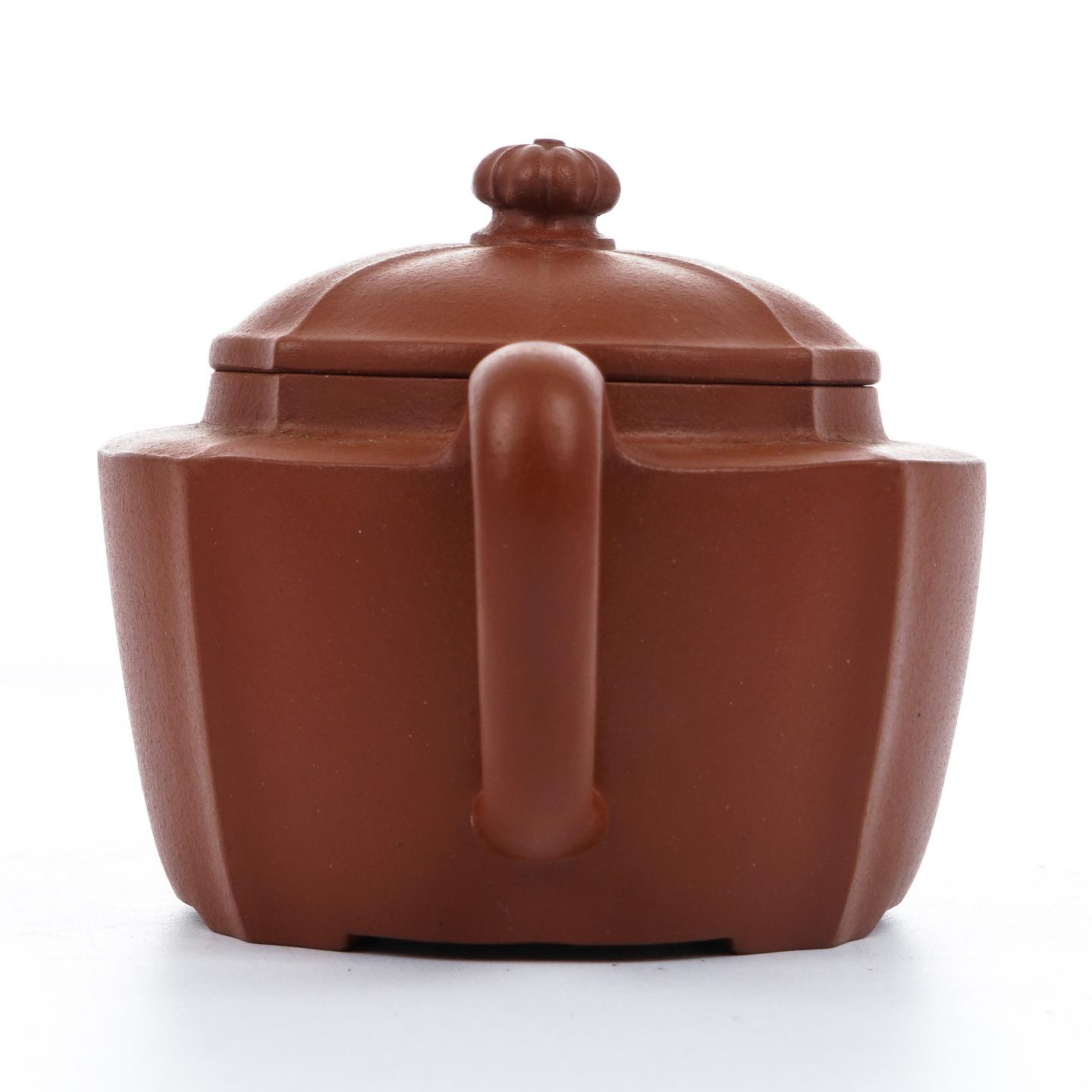 王晓芳（九瀚） 菱花觞壶 紫砂壶 当代 约160cc 约高67mm