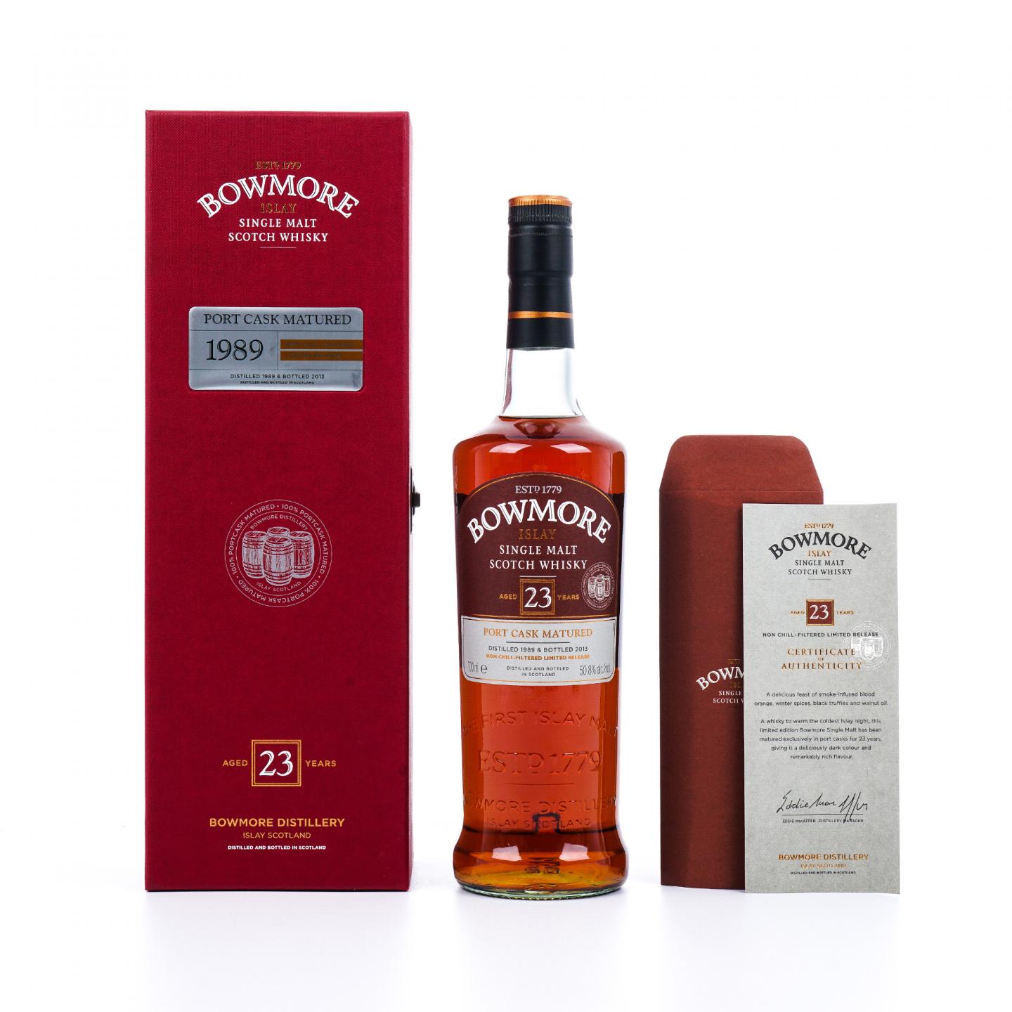 Bowmore 波摩 23年 1989-2013 波特桶