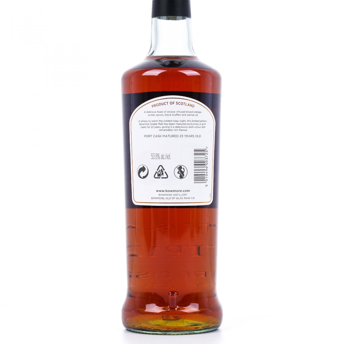 Bowmore 波摩 23年 1989-2013 波特桶