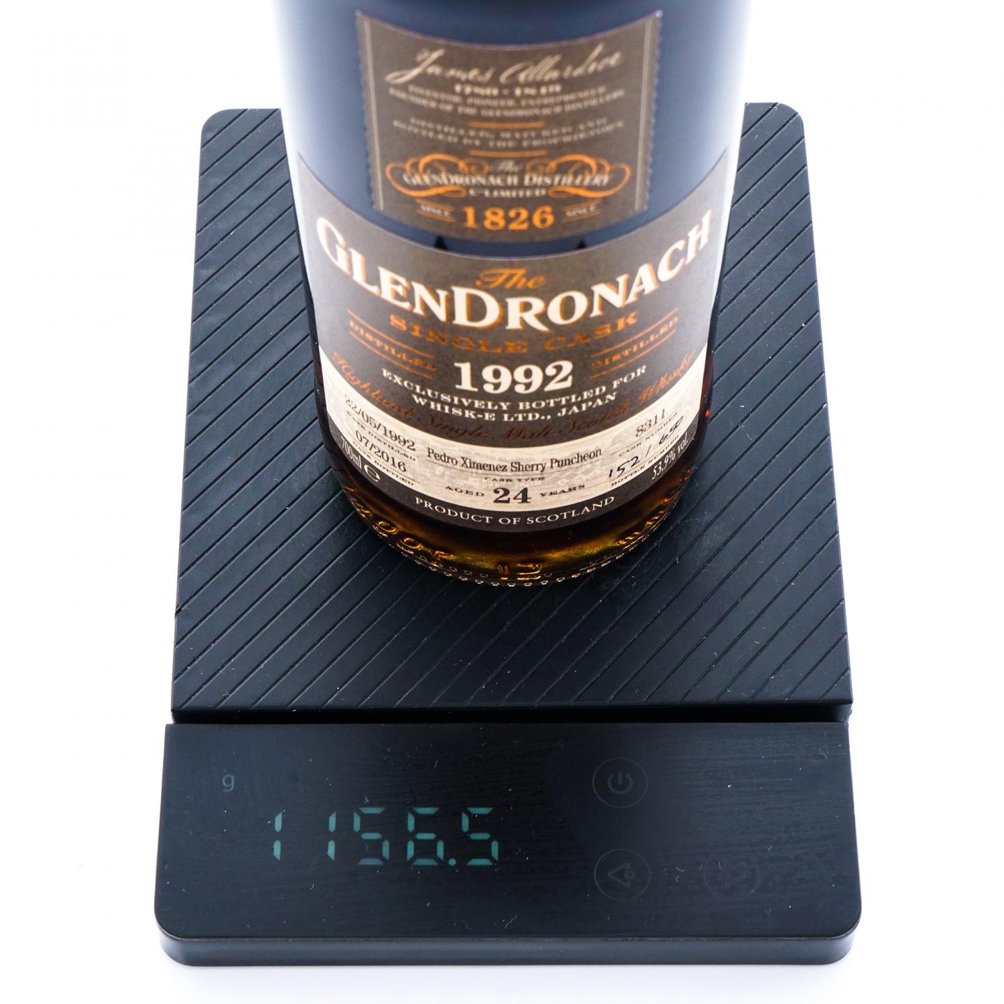 Glendronach 格兰多纳 24年 1992-2016 雪莉单桶#8311