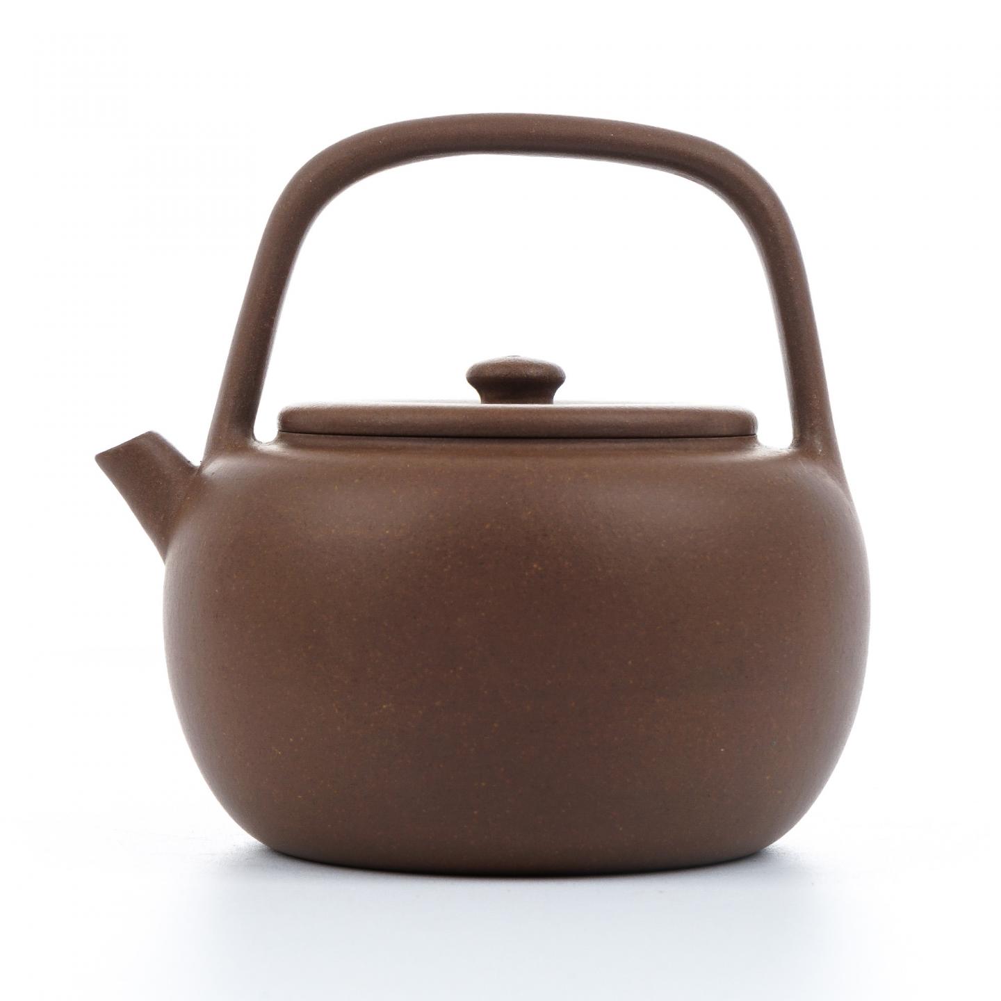 俊芬(九瀚) 扶风·静 提梁壶 紫砂壶 当代 约240cc 约高91mm