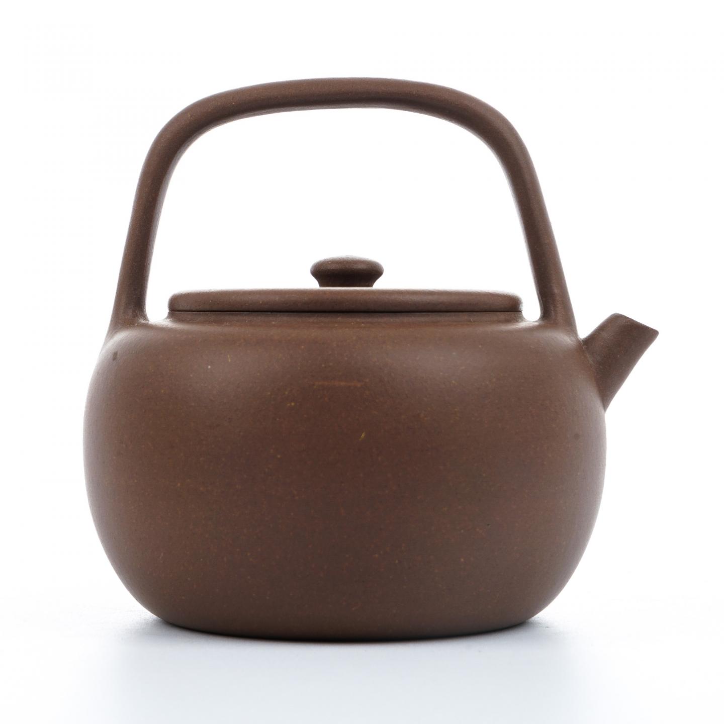 俊芬(九瀚) 扶风·静 提梁壶 紫砂壶 当代 约240cc 约高91mm