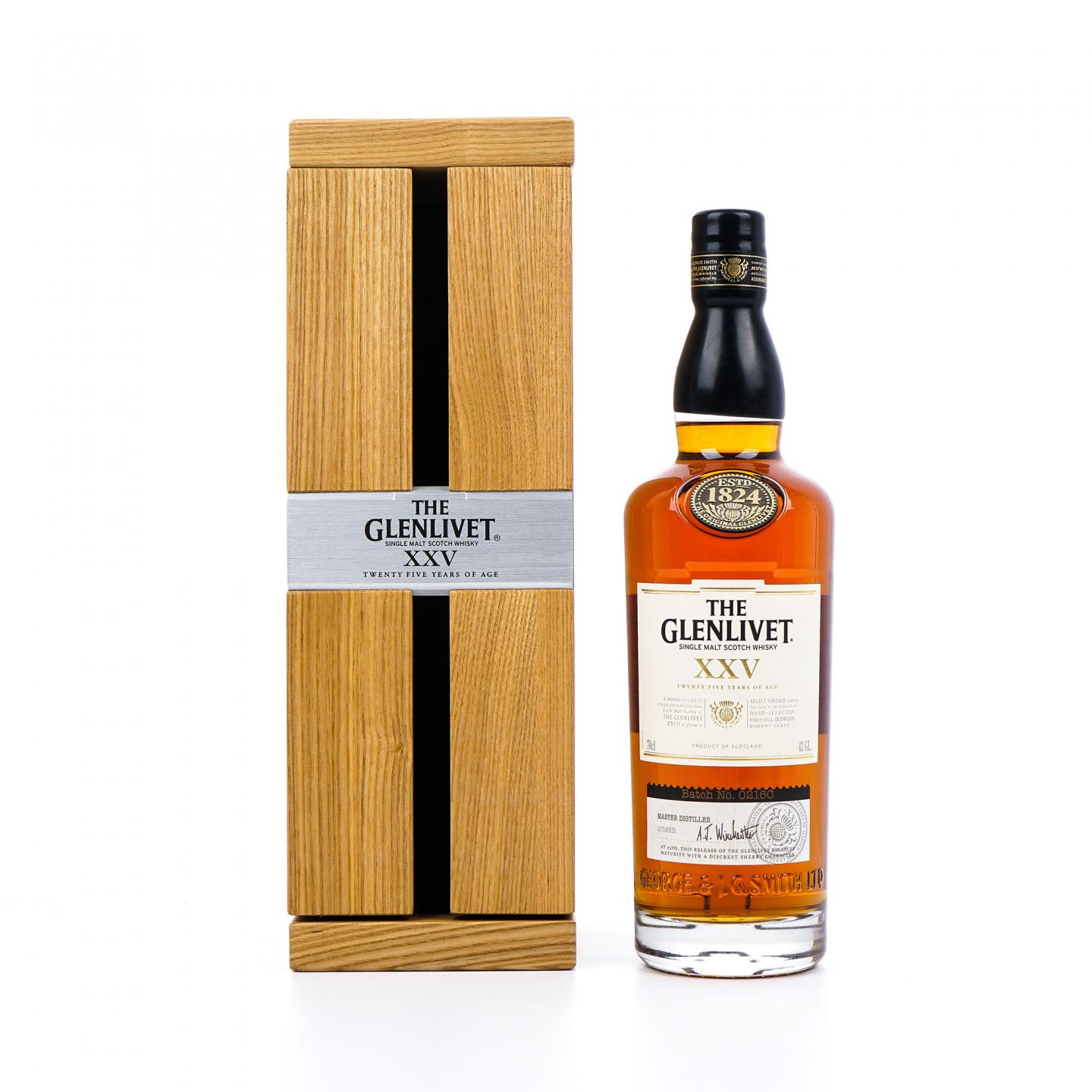 Glenlivet 格兰威特 25年 2016 XXV 雪莉桶后熟