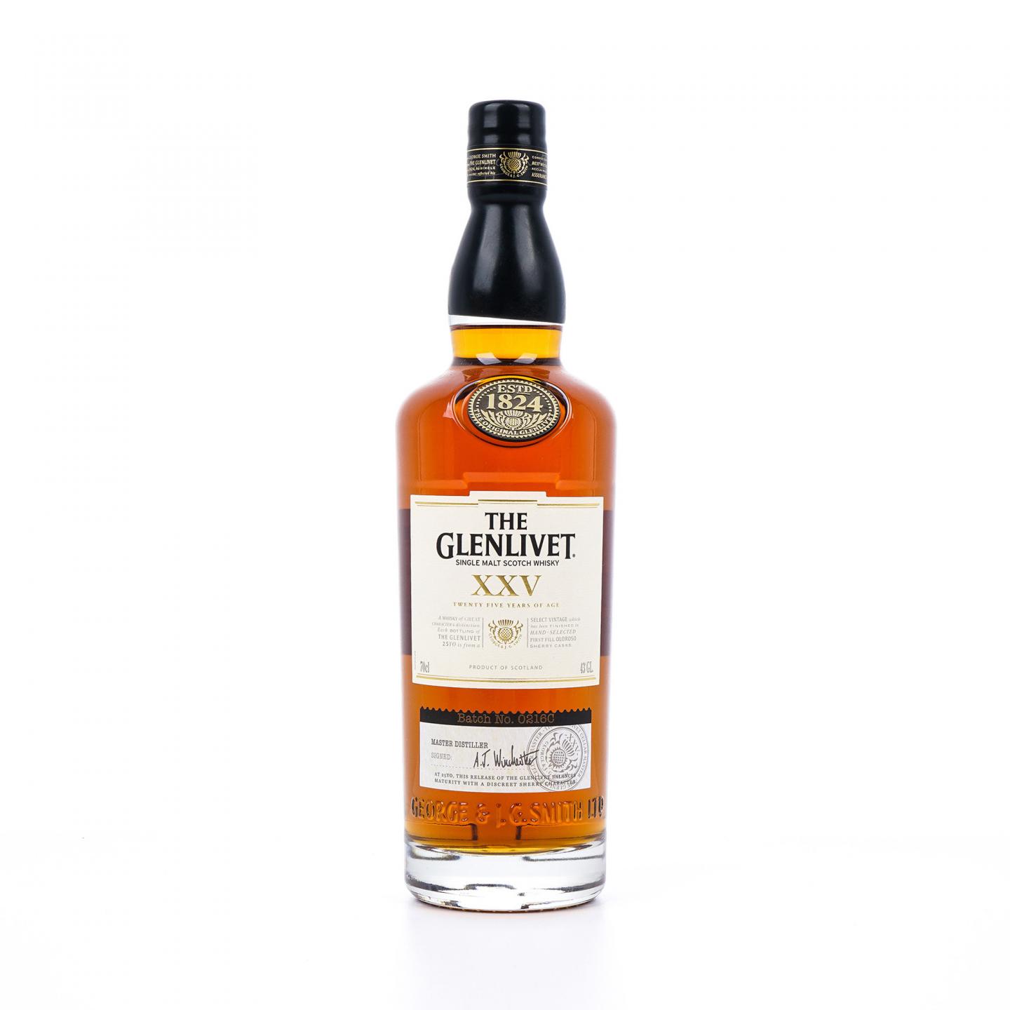 Glenlivet 格兰威特 25年 2016 XXV 雪莉桶后熟