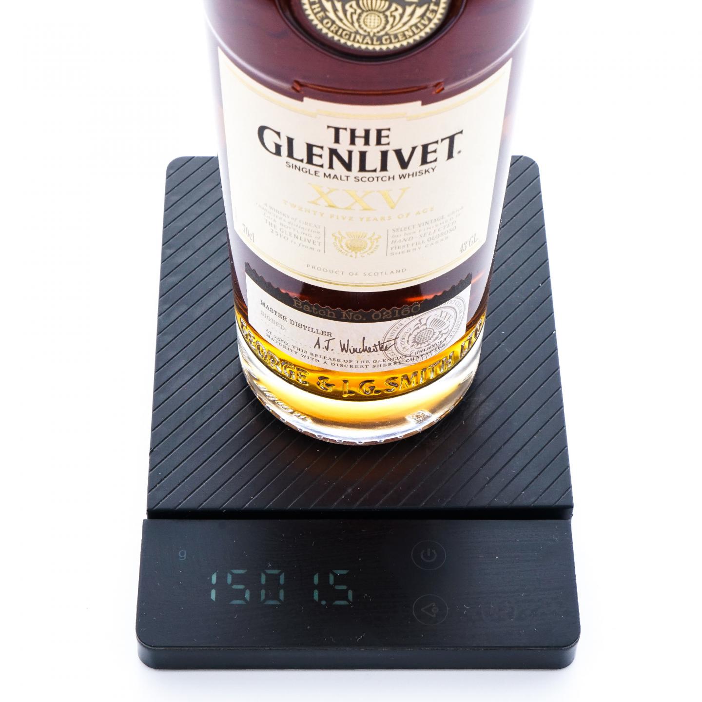 Glenlivet 格兰威特 25年 2016 XXV 雪莉桶后熟