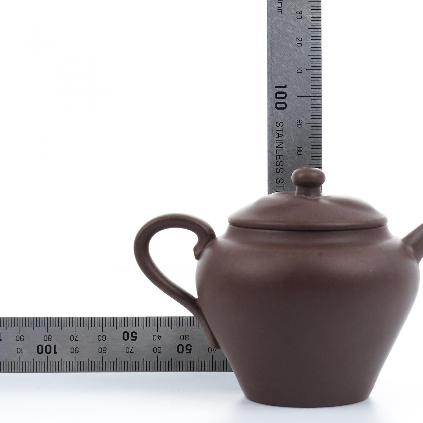 赵斐(九瀚) 唐风·易 紫砂壶 当代 约140cc 约高74mm