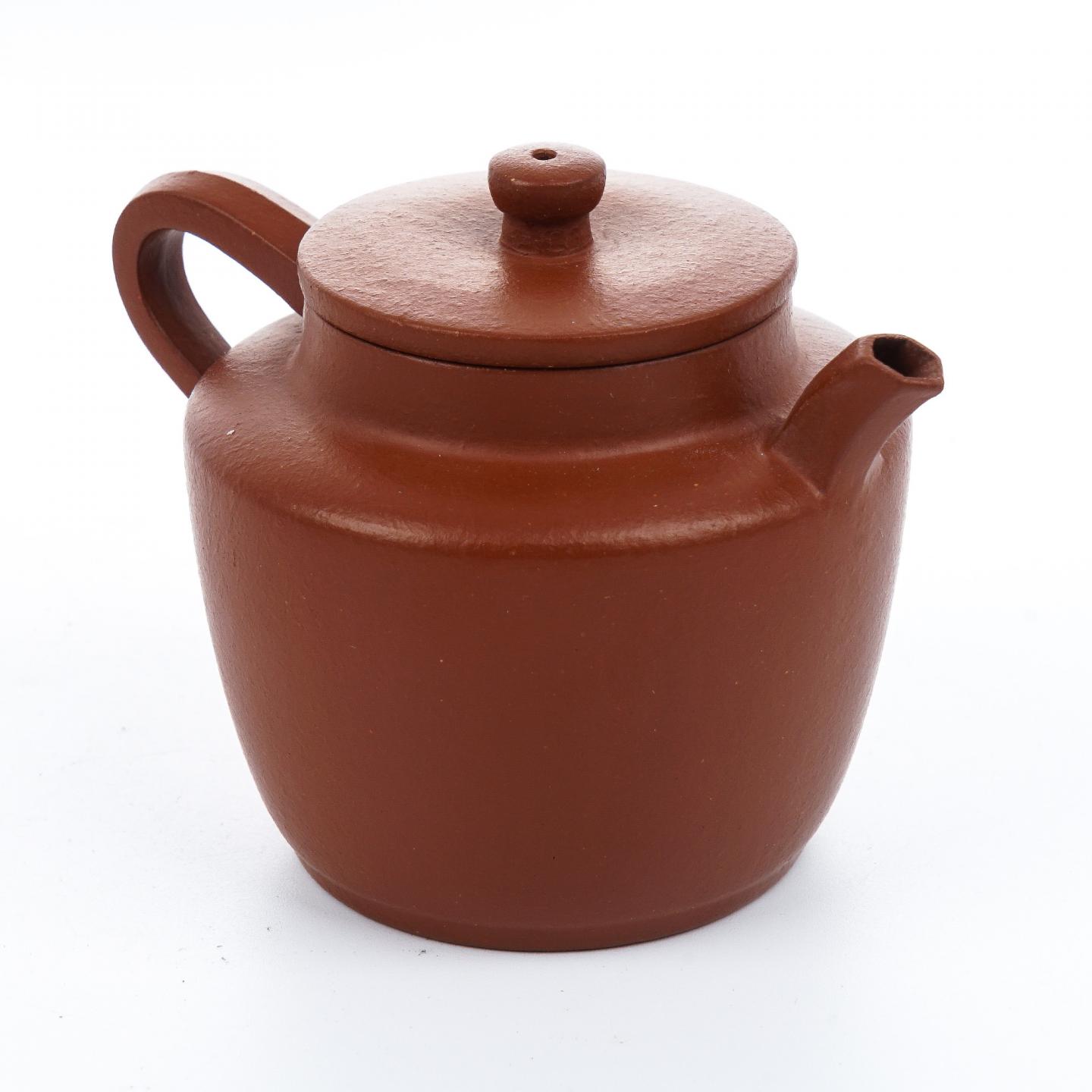 孙燕敏（九瀚） 唐风·澄 紫砂壶 当代 约110cc 约高63mm