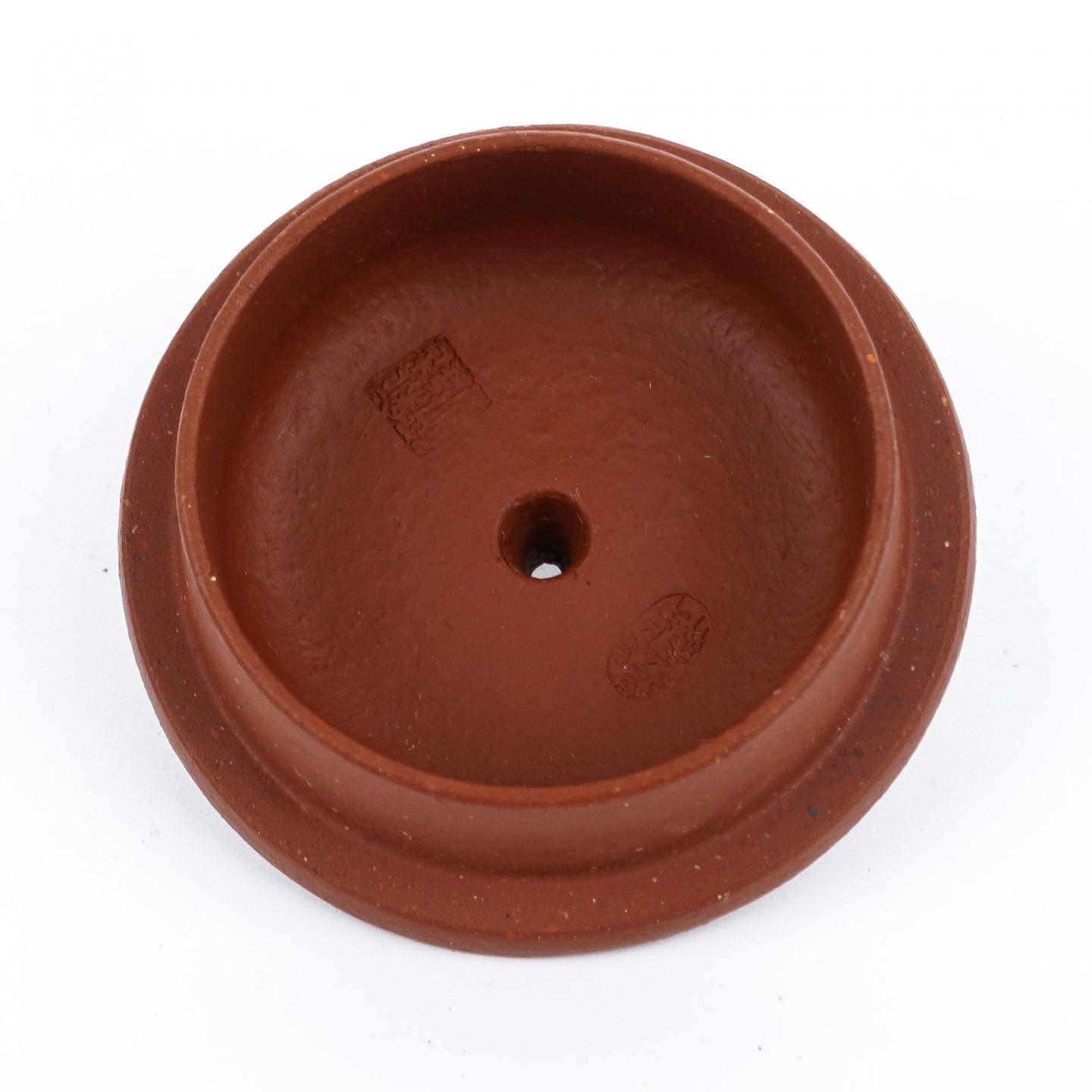 孙燕敏（九瀚） 唐风·澄 紫砂壶 当代 约110cc 约高63mm