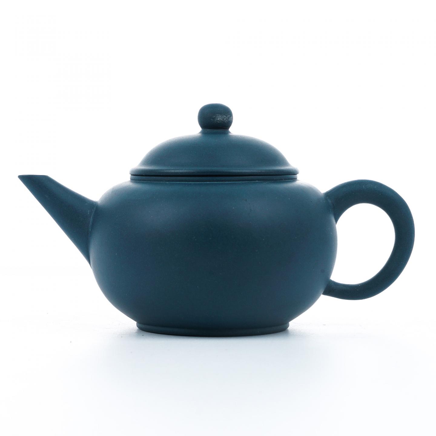 老一厂壶 水平壶 紫砂壶 约80-90年代 约180cc 约高75mm