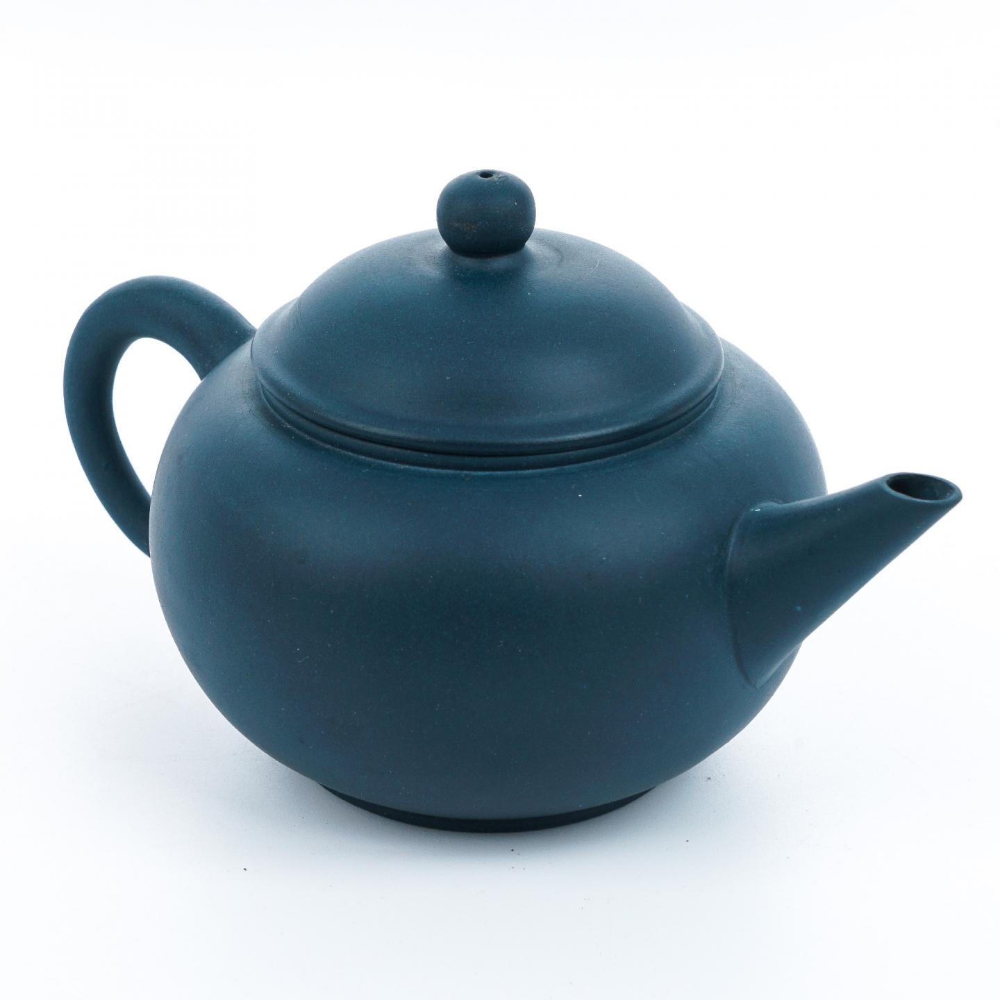 老一厂壶 水平壶 紫砂壶 约80-90年代 约180cc 约高75mm